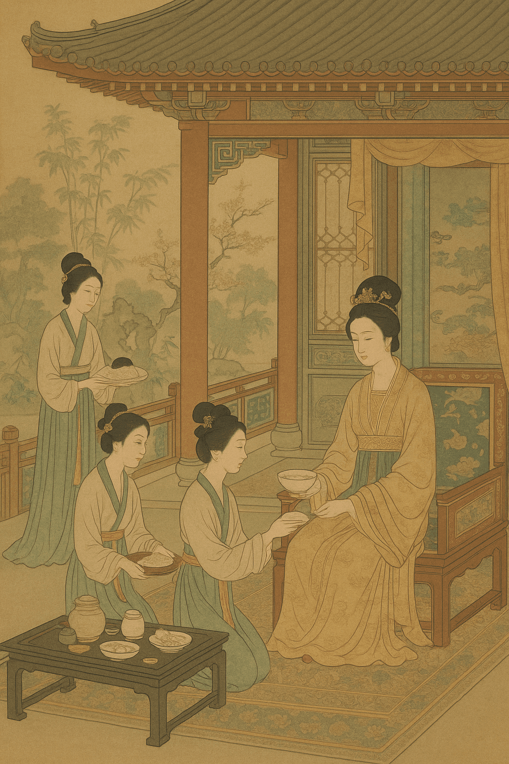 Ancient Chinese medical texts and bird's nest specimens representing traditional wisdom